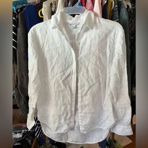 Athleta white blouse